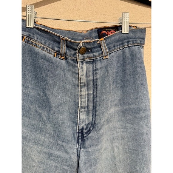 CIA Vintage Light Wash Denim Jeans Straight leg Women High Rise sz 25 waist 0 2? - Picture 2 of 9